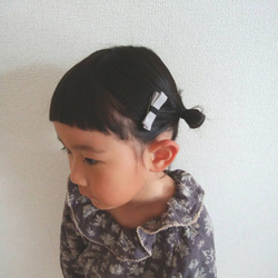 ⓝⓔⓦ【クマ＆パンダおにぎり】ベビーヘアクリップ キッズヘア