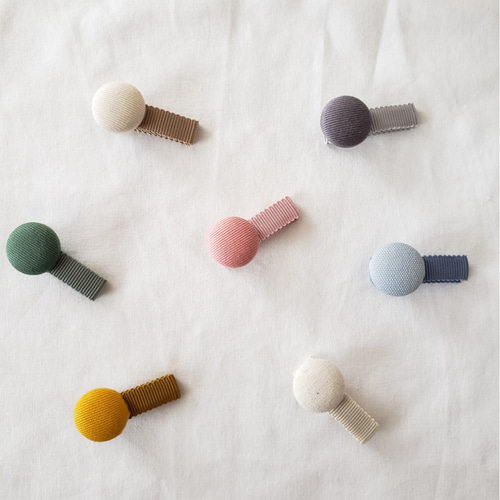 人気No.1】男の子にも大人気!コロンと可愛い ベビーヘアクリップ