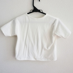 figure technologie 三角ポケットBig Tシャツ(ホワイト) 男児用 4枚目の画像