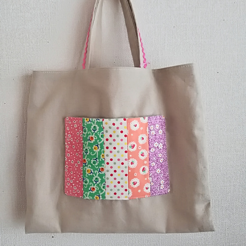 かわいいパッチワークバック ショルダーバッグ とら 通販