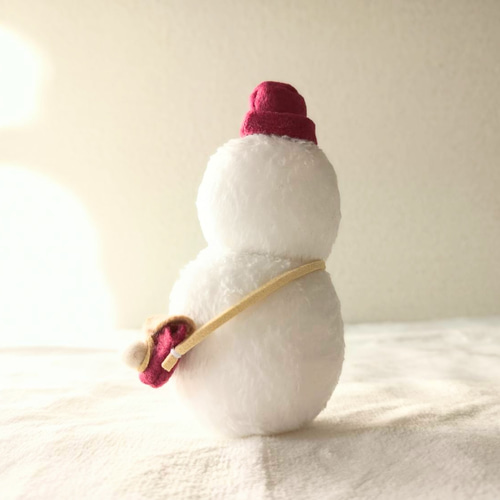 Amazon.co.jp: 雪だるま ぬいぐるみ 幸せのゆきだるま BIG