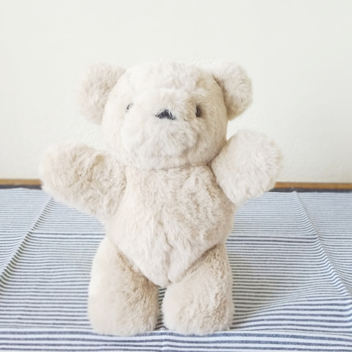 受注制作]手作りふわふわクマさんのぬいぐるみ ぬいぐるみ fuwamofu
