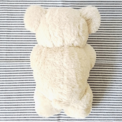 受注制作]手作りふわふわクマさんのぬいぐるみ ぬいぐるみ fuwamofu