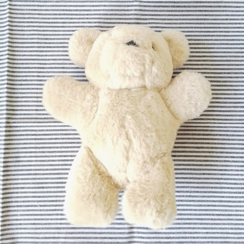 受注制作]手作りふわふわクマさんのぬいぐるみ ぬいぐるみ fuwamofu