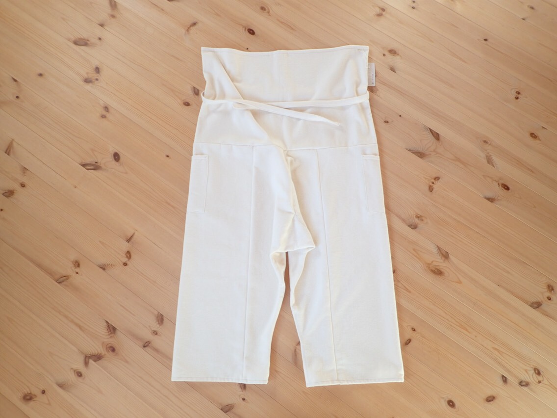 きもちいいタイパンツオーガニックコットン起毛 キュロット・ワイド  