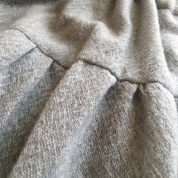 ウールガーゼのギャザースカート 3枚目の画像