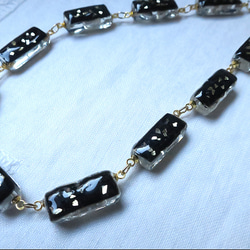 -  pearl specimen  -     3wayロングネックレス（black） 5枚目の画像