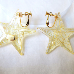 - ★-Earrings（金線×珍珠） 第3張的照片