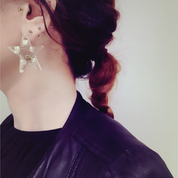 - ★-Earrings（金線×珍珠） 第5張的照片