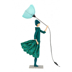 【送料無料】風のリトルガールおしゃれランプ Stella スタンドライト 受注製作 送料無料 1枚目の画像