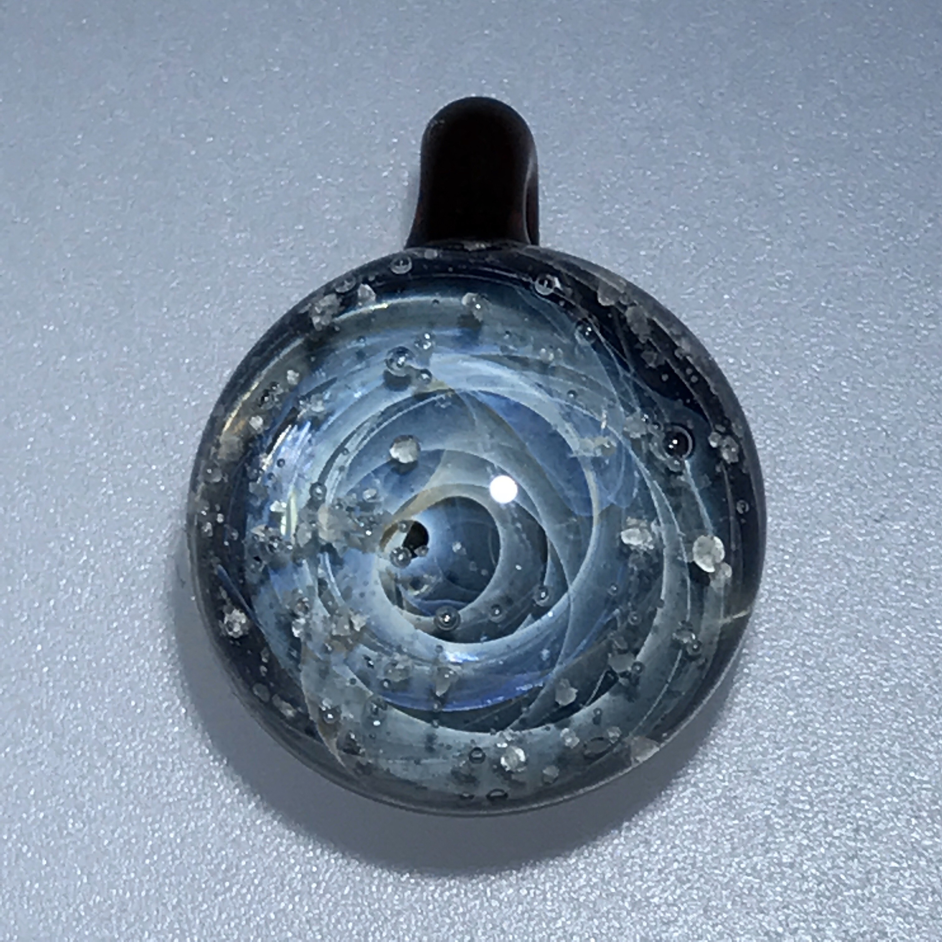 銀河のペンダントTOP　6　蓄光　赤