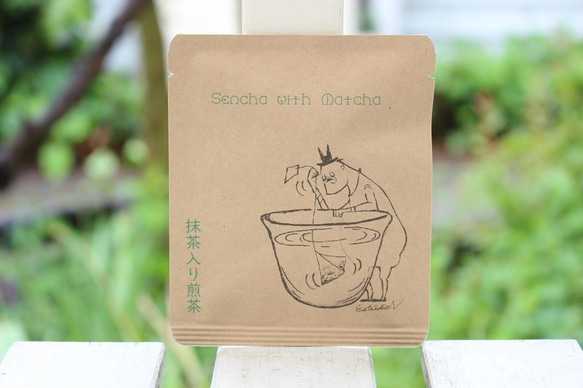 新しいお茶の贈り物。ミニ手提げ袋に『8種のお茶』 8枚目の画像