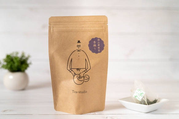 送料無料　『香織り』高級煎茶ティーバッグ　 1枚目の画像