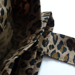 動物紋印花獨立手提袋（灰色、棕色） 第8張的照片