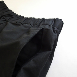 整潔的橡膠褲&lt;黑色&gt; 第8張的照片