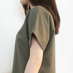 Cotton, linenCotton Linen Dress &lt;卡其色&gt; 第2張的照片