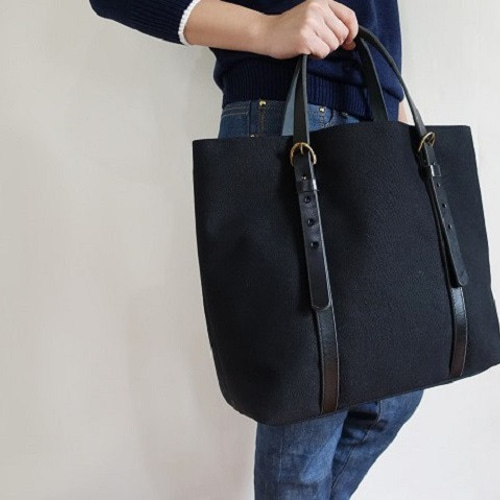 キャンバスレザーハンドル2way BAG