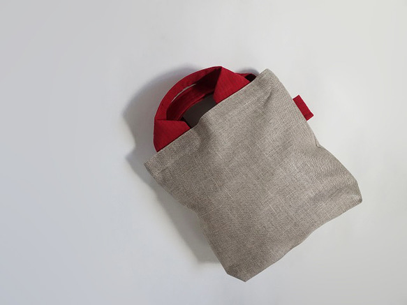 “母親節5000日元套裝2019”Hon Asao Nari手提袋&lt;黑色&gt; &lt;紅色&gt; 第3張的照片