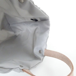 皮革手柄氣泡包裝圓點托特包 &lt;LG/M&gt; 第4張的照片