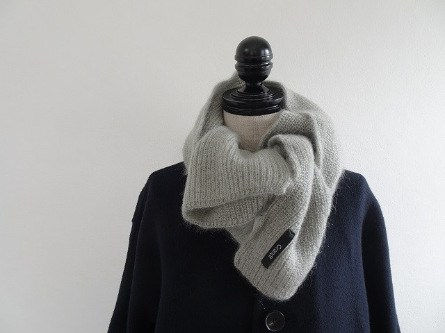 キッドモヘアストール＜グレージュ＞