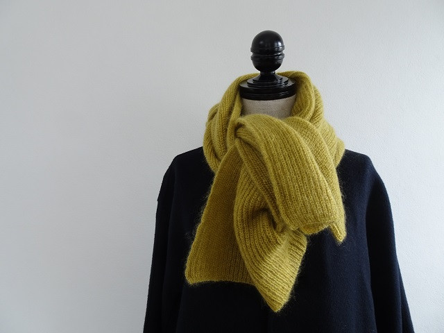 キッドモヘアストール＜イエロー＞