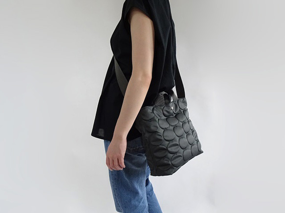 兩用 Petit Petit Dot 肩托特包 <DG> 第3張的照片