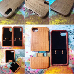 天然樹 天然木製彫刻 Wood iPhoneケース 2枚目の画像