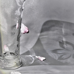 桜の散りばめグラス 4枚目の画像