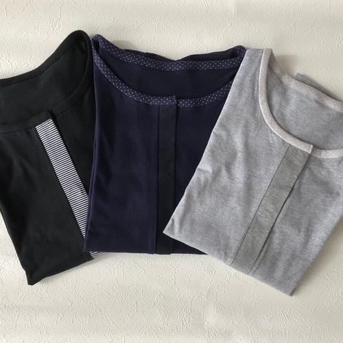リメイクTシャツ 面ファスナー着脱式 前開きカーディガン
