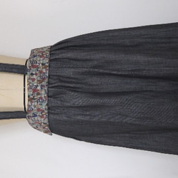 ダブルガーゼ吊りスカート 2枚目の画像