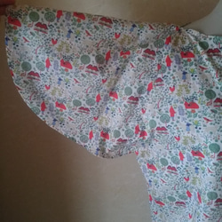 リバティフレアブラウス 3枚目の画像