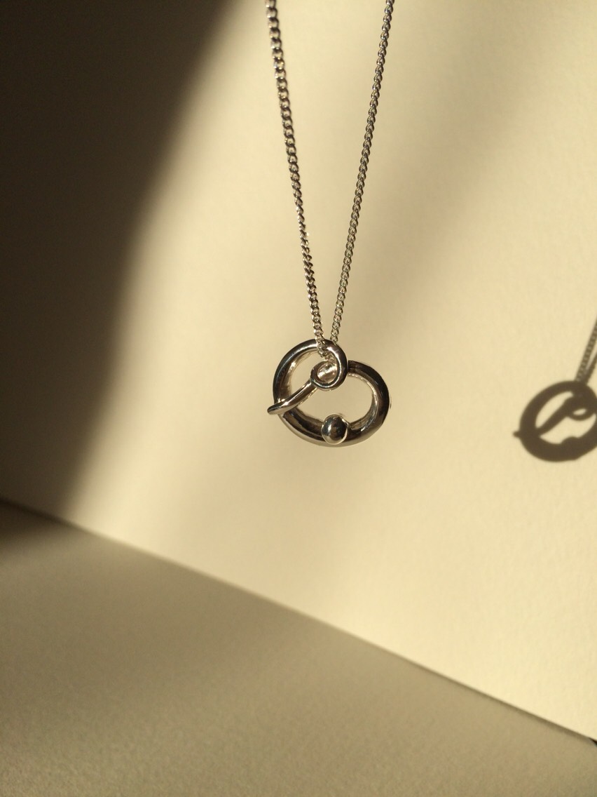 純銀ネックレス/-結-ゆい ver.2