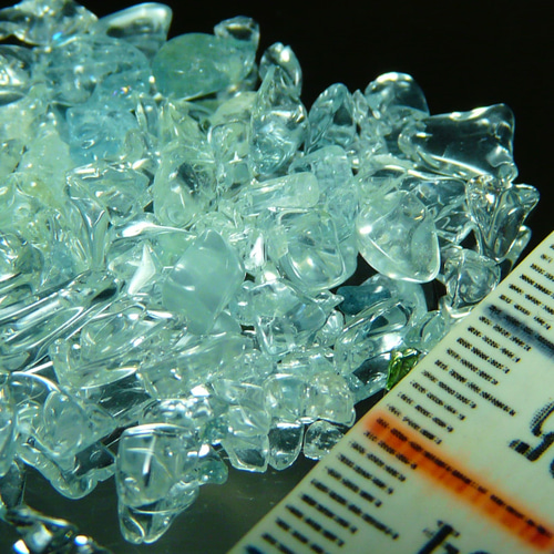 N962 【ブラジル産】 天然アクアマリン 原石 磨きバリバリ (*^^)v