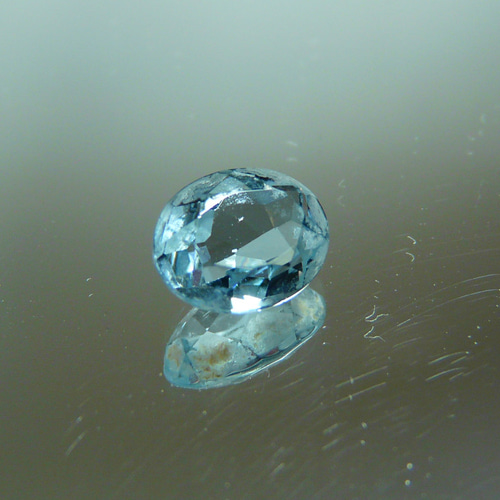 天然】アクアマリン ルース 6.1g（天然】アクアマリン ルース 5.6g） 