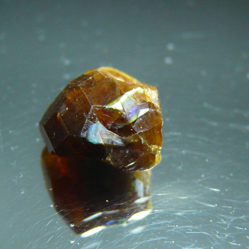 11205-1 ☆天川村産☆光の角度で虹が(*^^)v 天然レインボーガーネット