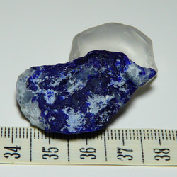 【ビルマ　モゴック産】　母岩付き　　ラピスラズリ原石　J249 5枚目の画像