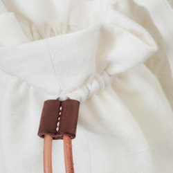 【受注制作】Pochette　リネン・コットンから選べる巾着型ポシェット　 5枚目の画像