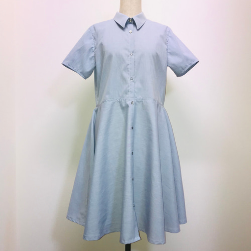 ハンドメイド　ワンピース　100size TIMEセール20%OFF】シンプルAラインワンピース 100 110 120