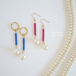 Pearl & Bar イヤリング／ピアス *208　送料込 2枚目の画像