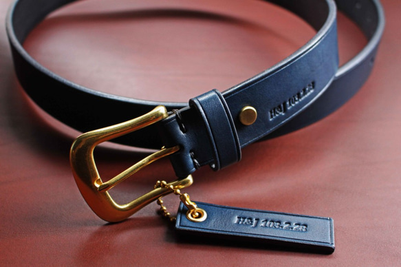 【VULCAN Belt 32mm 紳士窄版皮帶】英國Clayton皮廠 皇家馬鞍革 7色可選 劍尾紳士腰帶 第7張的照片