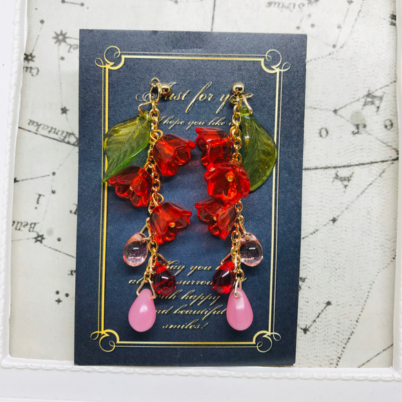 ほかほかご飯様 リクエスト 6点 まとめ商品 ハンドメイドピアス イヤリング t051-top.jpg