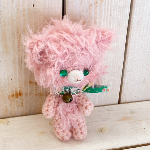 あみぐるみ】まつげニャオ あみぐるみ 7tailsworks 通販 9077614