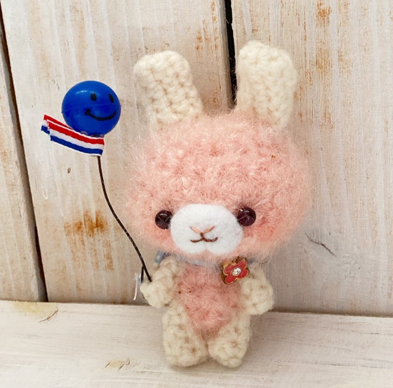 ハンドメイド　こぶたちゃん♡【オーダー商品】　ゆっこ ② あみぐるみ　①