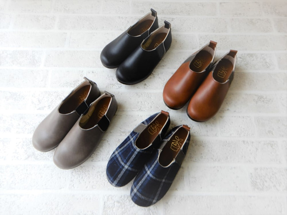 軽量サイドゴムスリッポン・ストレスフリーな　チェルシー　シューズ　№108 9枚目の画像