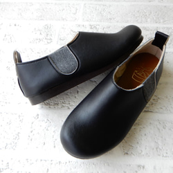 軽量サイドゴムスリッポン・ストレスフリーな　チェルシー　シューズ　№108 3枚目の画像