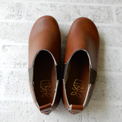 軽量サイドゴムスリッポン・ストレスフリーな　チェルシー　シューズ　№108 8枚目の画像