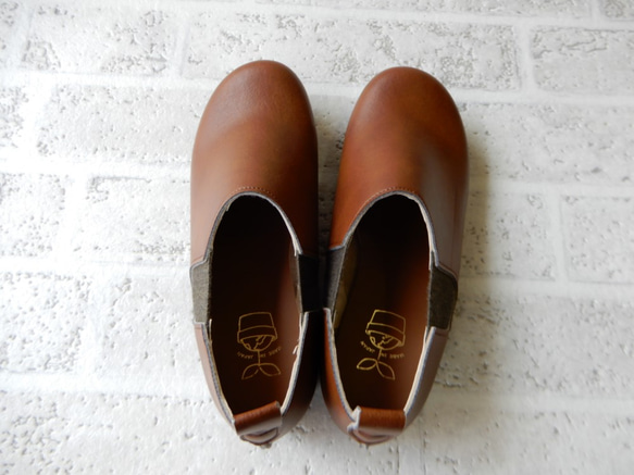 軽量サイドゴムスリッポン・ストレスフリーな　チェルシー　シューズ　№108 8枚目の画像