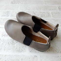 軽量サイドゴムスリッポン・ストレスフリーな　チェルシー　シューズ　№108 6枚目の画像