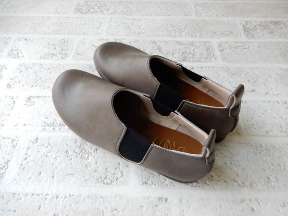 軽量サイドゴムスリッポン・ストレスフリーな　チェルシー　シューズ　№108 6枚目の画像