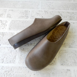 スーパーセール!!　2000円OFF!　在庫限り終了　暖かボアのインソール・幅広・軽量・さっと履けて・サボ 6枚目の画像